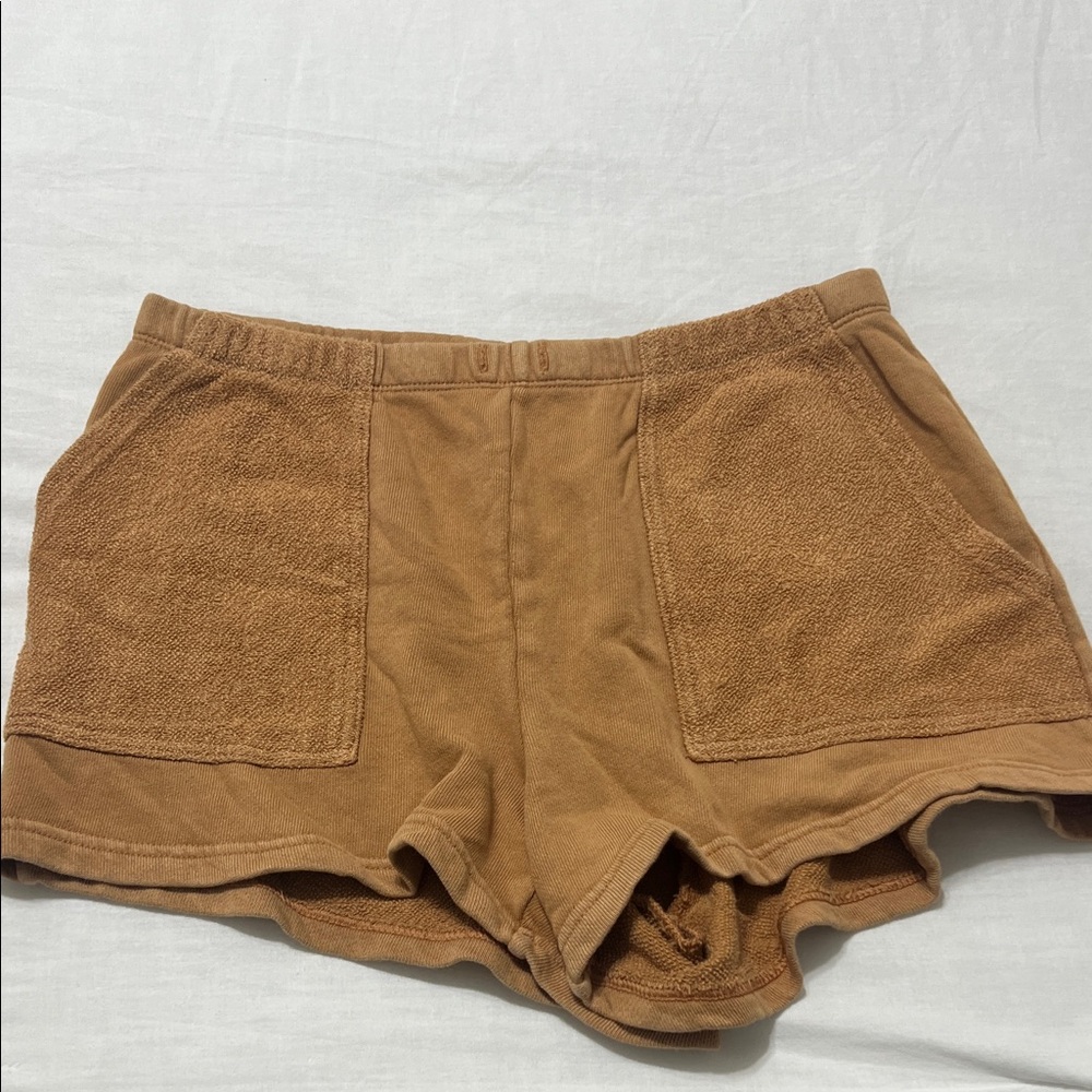 Aerie High Camel Soft  Shorts